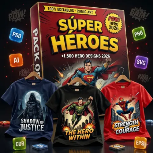 Superheroes Pack